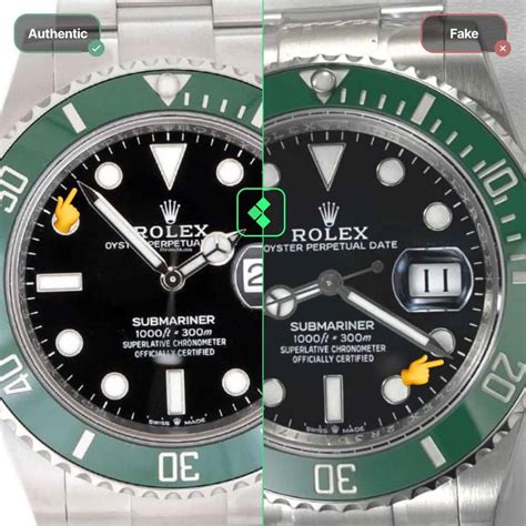 rolex falso vs original|how to check for rolex.